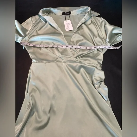Dirty Martini Long Sleeve Mini Dress - Pale Green NWT (M) - Picture 11 of 16